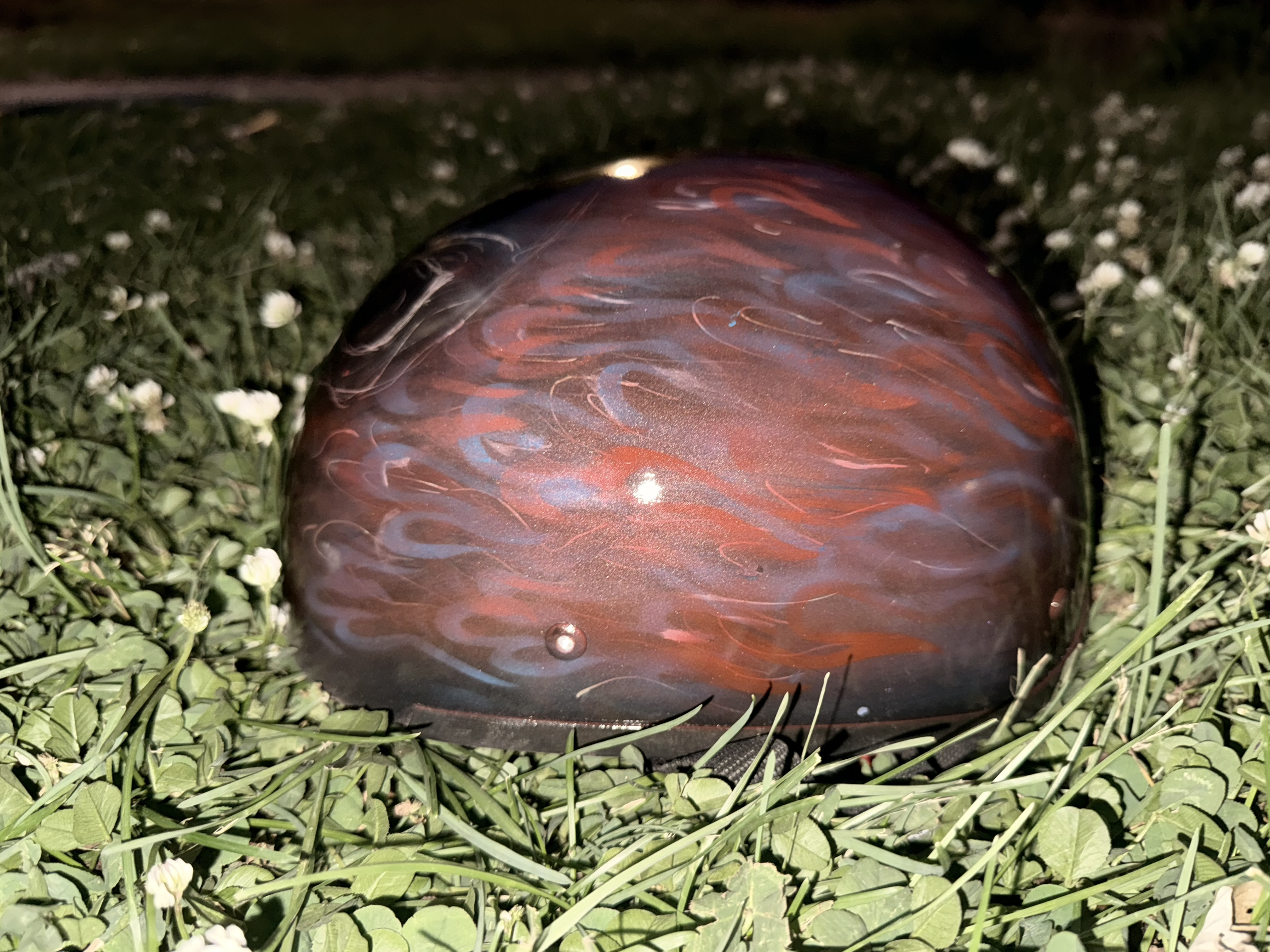 Casque airbrush crâne 1