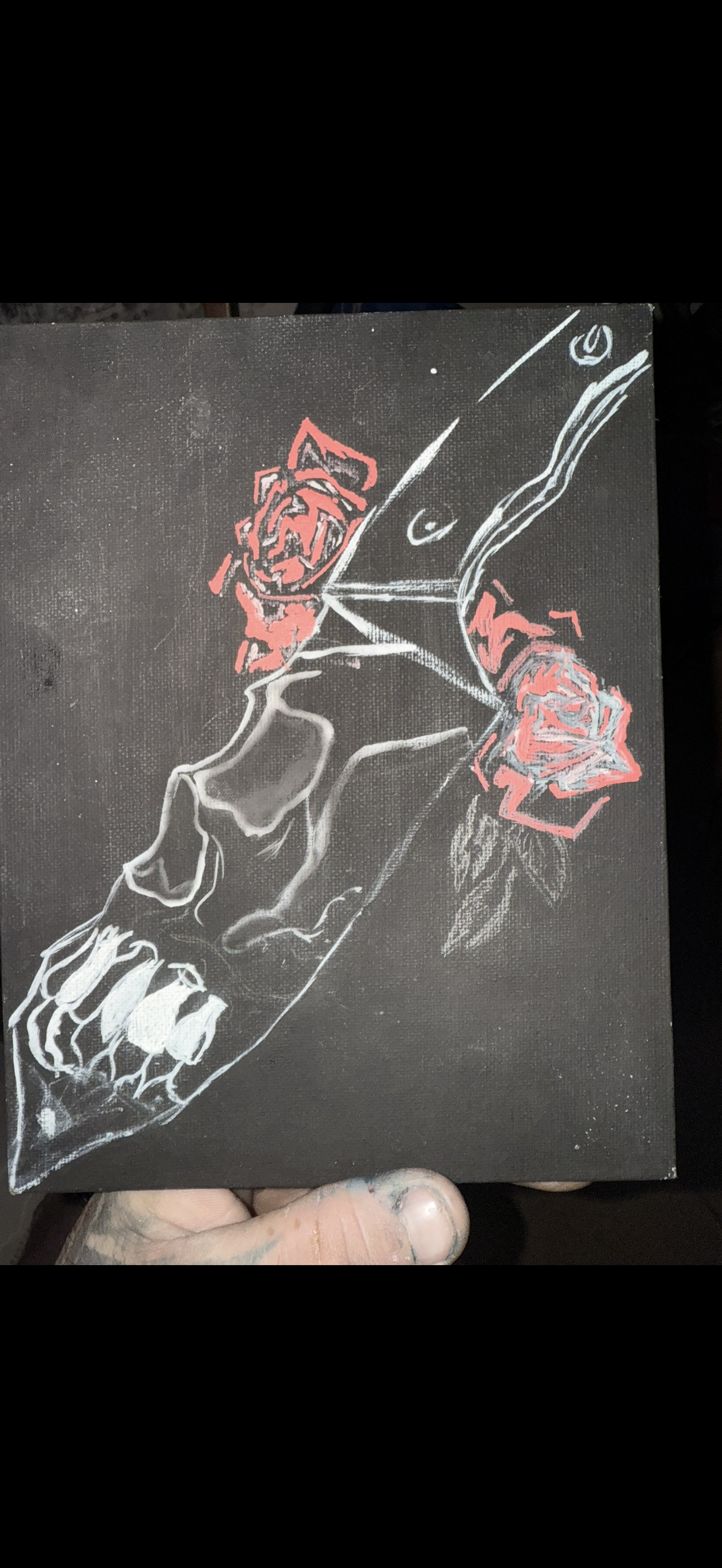 Moto airbrush flamme 2